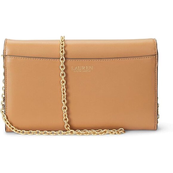 SALE!  ✅ LRL Leather Medium Adair Crossbody Bag BUFF ✨ NWT'S - Picture 4 of 17